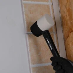 Husky 16 Oz. White And Black Rubber Mallet -Husky Shop husky mallets 90690 31 1000