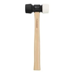 Husky 24 Oz. Hickory 2-Sided Soft Face Mallet -Husky Shop husky mallets n h24awbwhk 40 1000