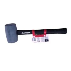 Husky 24 Oz. Gray Rubber Mallet With 14 In. Fiberglass Handle -Husky Shop husky mallets rmg 24f husky 66 1000