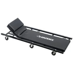 Husky 6 Wheel Automotive Creepers With Adjustable Headrest And 300 Lbs. Weight Capacity -Husky Shop husky mechanics creepers hd00109 40 1000