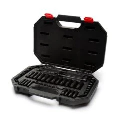 Husky 3/8 In. Drive 100-Position Universal SAE And Metric Mechanics Tool Set (60-Piece)