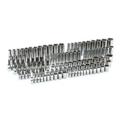 Husky 144-Position 1/4 In. And 3/8 In. Drive Mechanics Tool Set (125-Piece) -Husky Shop husky mechanics tool sets h144125mts 66 1000