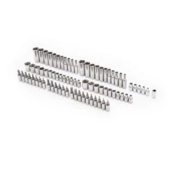 Husky 1/4 In. Drive 6-Point Socket And Bit Sockets (77-Pieces)