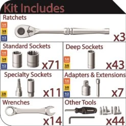 Husky Mechanics Tool Set (194-Piece)