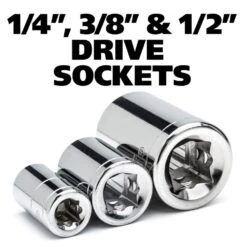 Husky 1/4 In., 3/8 In. And 1/2 In. 72-Tooth Ratchet Mechanics Tool Set With Chest (244-Piece) -Husky Shop husky mechanics tool sets h244mtschest 77 1000