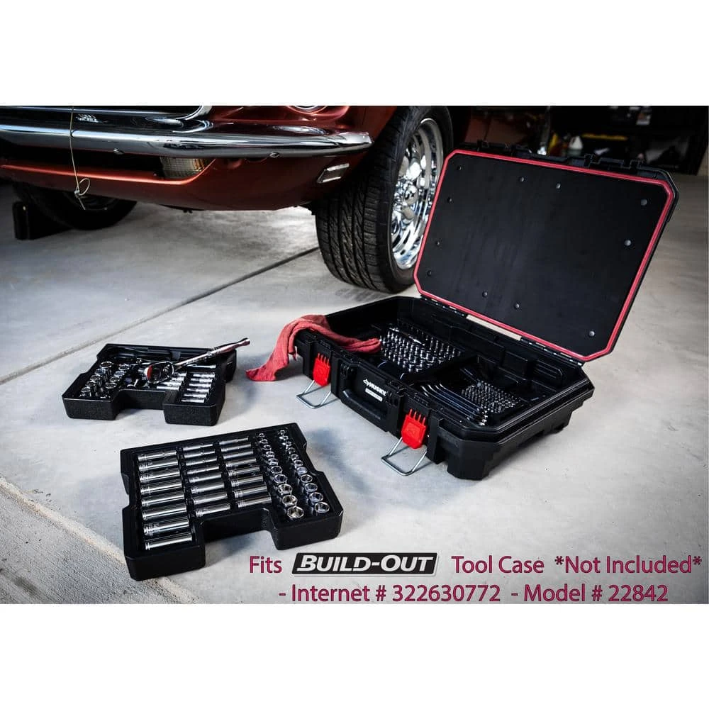 Husky Mechanics Tool Set In Build-Out Storage Trays (270-Piece) 9 Husky Mechanics Tool Set In Build-Out Storage Trays (270-Piece) - Image 9