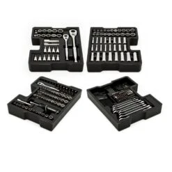 Husky Mechanics Tool Set In Build-Out Storage Trays (270-Piece)