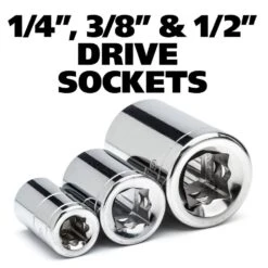 Husky 1/4 In., 3/8 In. And 1/2 In. Drive Mechanics Tool Set With Impact Sockets And EVA Storage Trays (370-Piece) 19 Husky 1/4 In., 3/8 In. And 1/2 In. Drive Mechanics Tool Set With Impact Sockets And EVA Storage Trays (370-Piece) -Husky Shop husky mechanics tool sets h370mtsimpevacb 77 1000