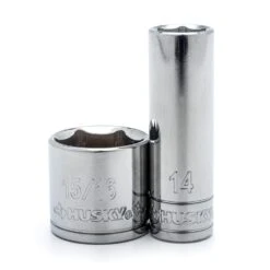 Husky 3/8 In. Drive 6-Point Socket And Bit Sockets (114-Pieces) -Husky Shop husky mechanics tool sets h38skt114bas 1f 1000