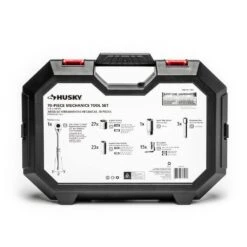 Husky 3/8 In. Drive Mechanics Tool Set (70-Piece) -Husky Shop husky mechanics tool sets h70mts3d 4f 1000