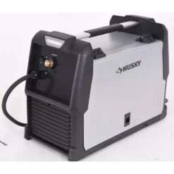 Husky Single Phase 140 Amp 120-Volt AC Gas MIG Wire Feed Welder With Gas Regulator -Husky Shop husky mig welders pioneermig140 4f 1000