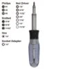 Husky 15-in-1 Screwdriver/Nut Driver -Husky Shop husky multi bit screwdrivers 132360019 64 1000
