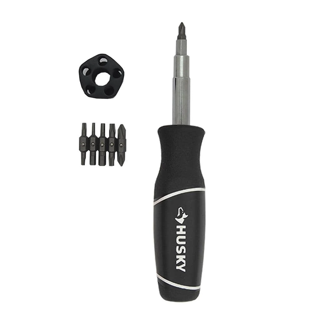 Husky 19-in-1 Multi-Bit Screwdriver 1 Husky 19-in-1 Multi-Bit Screwdriver