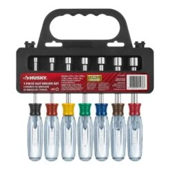 Husky SAE Nut Driver Set (7-Piece) -Husky Shop husky nut driver sets 106300071 40 1000