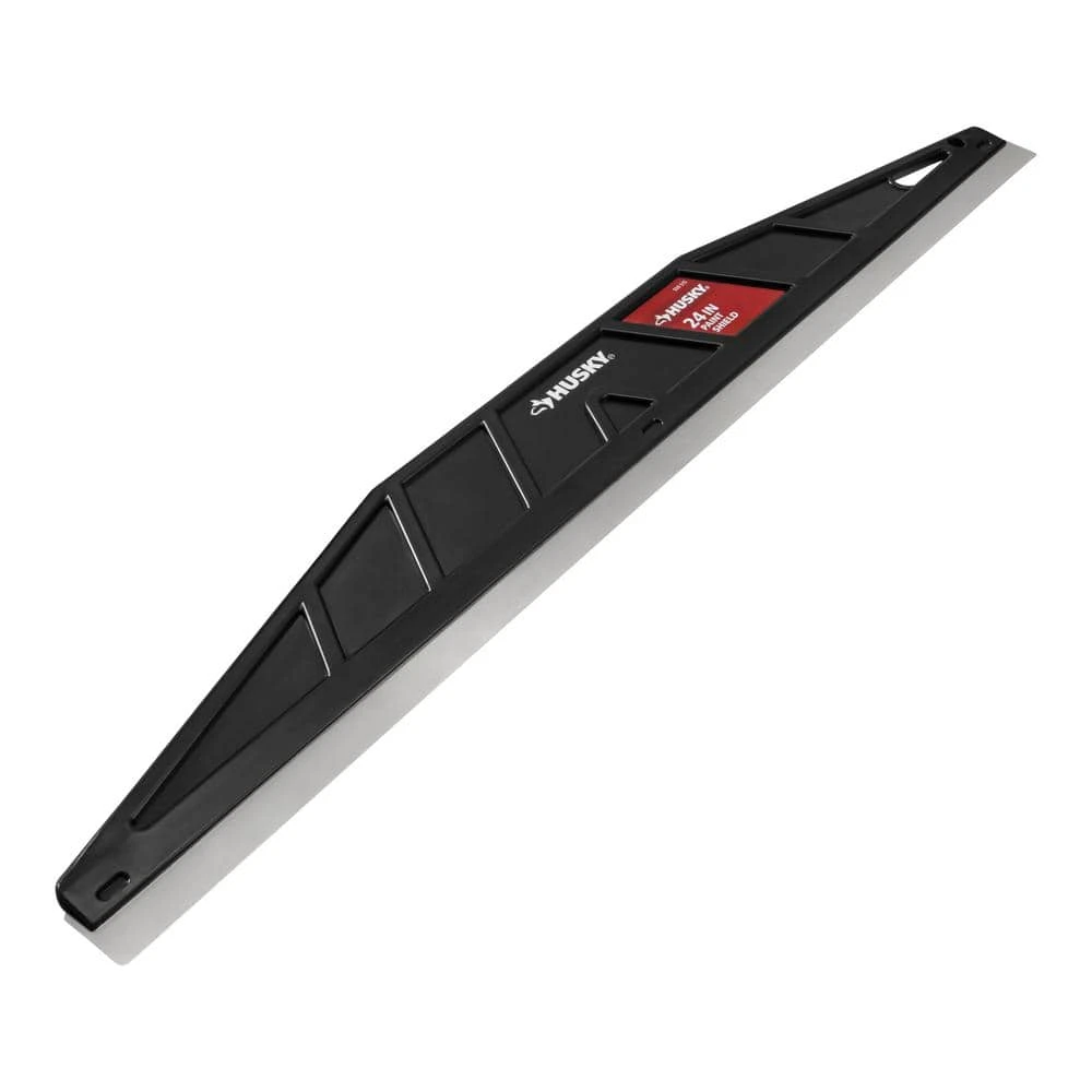 Husky 24 In. Stainless Steel Edge Paint Shield 1 Husky 24 In. Stainless Steel Edge Paint Shield