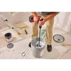 Husky 23 In. 5 Gal. And More Steel Spiral Mixer -Husky Shop husky paint mixers sm5 hus 31 1000