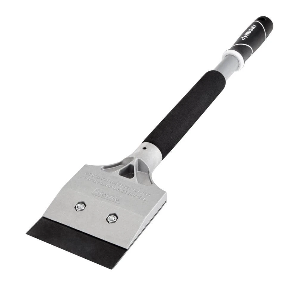 Husky 4 In. Heavy-Duty Floor Paint Scraper With Soft Grip Handle 1 Husky 4 In. Heavy-Duty Floor Paint Scraper With Soft Grip Handle