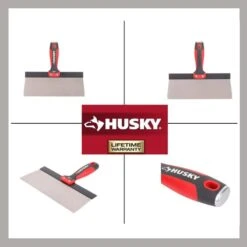 Husky 10 In. Tape Knife Scraper With Stainless Steel Blade -Husky Shop husky paint scrapers 90987 1d 1000