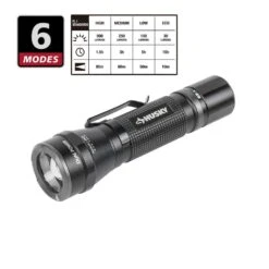 Husky 500-Lumens Dual Power Focusing Aluminum Flashlight -Husky Shop husky pen lights 91309 1d 1000