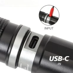 Husky 500-Lumens Dual Power Focusing Aluminum Flashlight -Husky Shop husky pen lights 91309 c3 1000