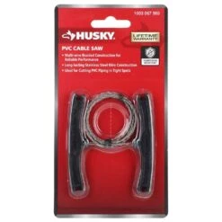 Husky PVC Cable Saw For 1/2 In. - 4 In. Pipes 14 Husky PVC Cable Saw For 1/2 In. - 4 In. Pipes -Husky Shop husky pipe tube cutters 80 517 111 4f 1000