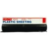 Husky 10 Ft. X 50 Ft. Black 6 Mil Plastic Sheeting -Husky Shop husky plastic sheeting cf0610 50b 64 1000