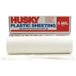 Husky 20 Ft. X 100 Ft. White 6 Mil Plastic Sheeting