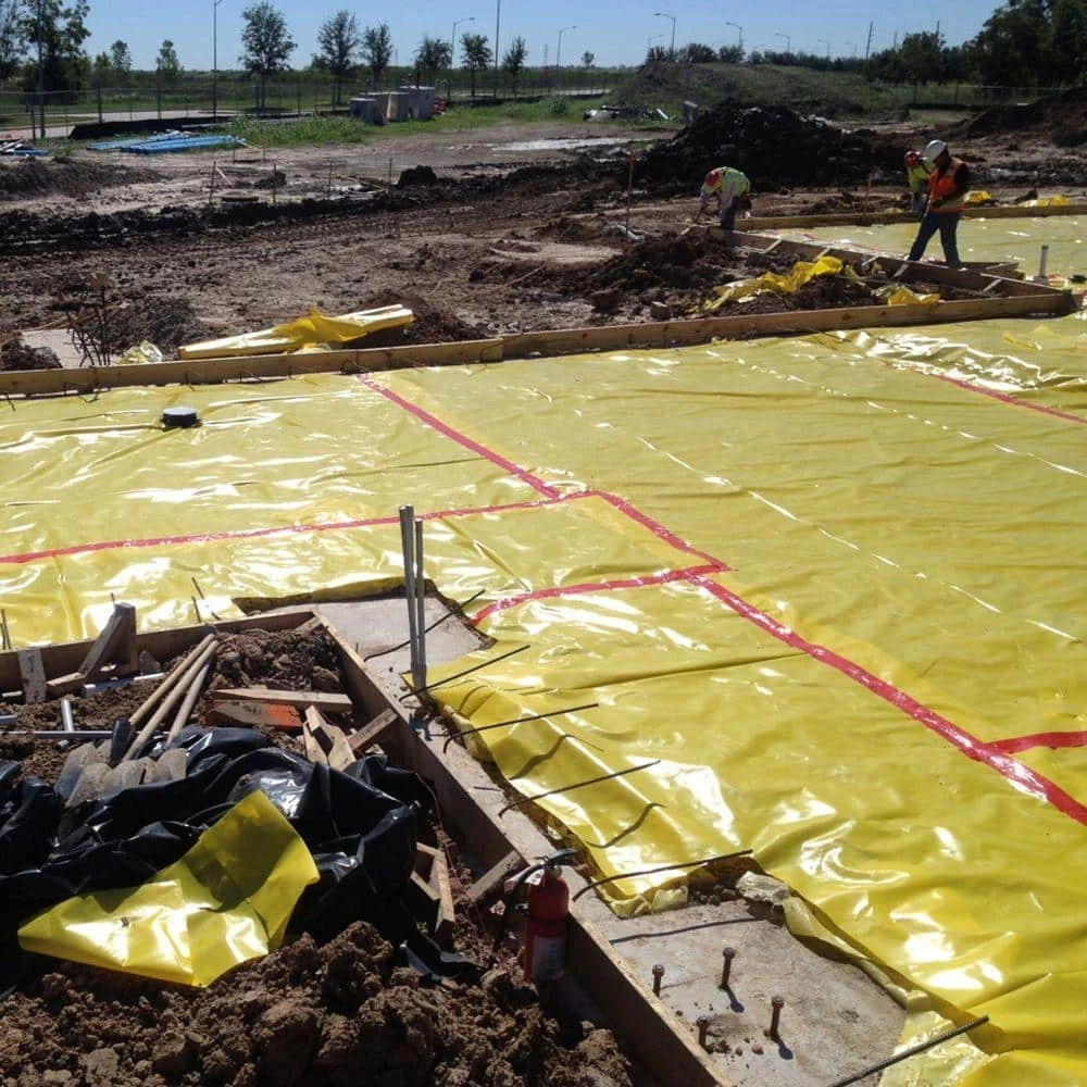 Husky 14 Ft. X 210 Ft. X 10 Mil Yellow Guard Vapor Barrier 2 Husky 14 Ft. X 210 Ft. X 10 Mil Yellow Guard Vapor Barrier - Image 2
