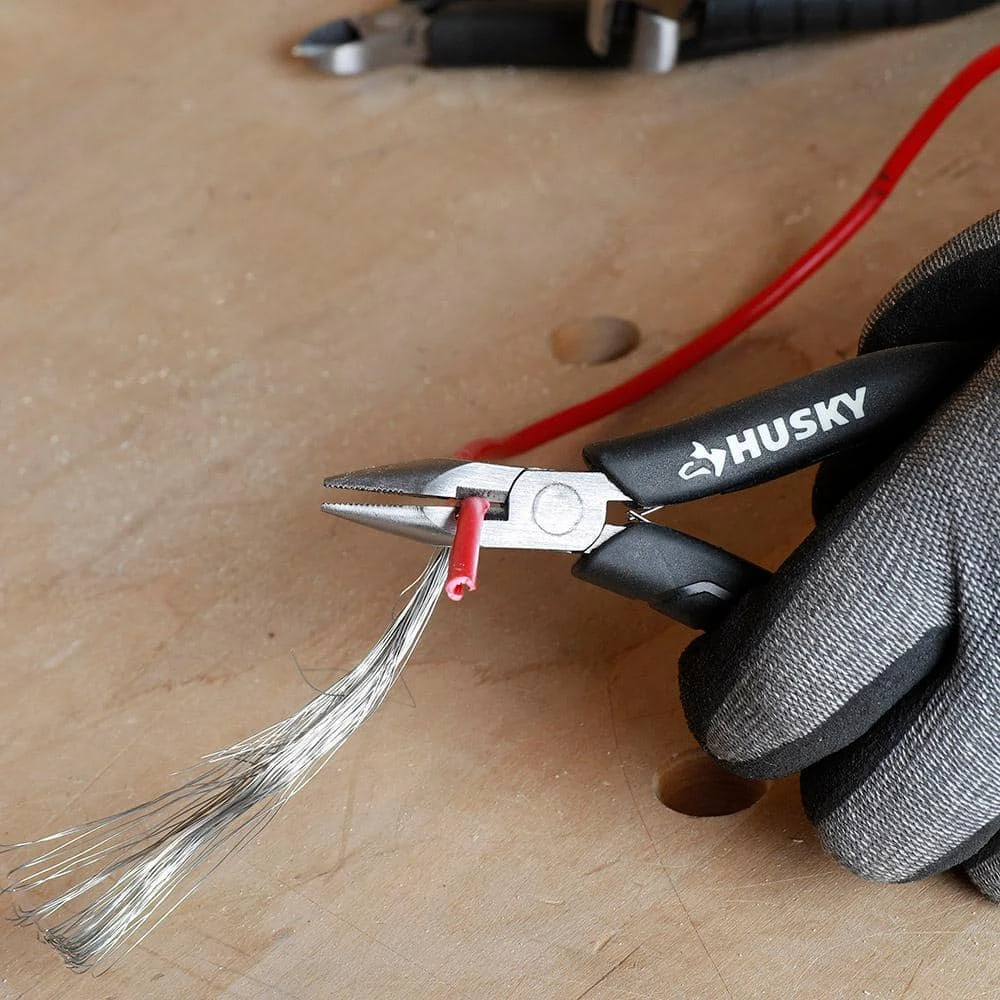 Husky Mini Pliers Set (3-Piece) 4 Husky Mini Pliers Set (3-Piece) - Image 4