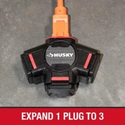 Husky 3-Outlet Power Hub -Husky Shop husky plug adapters ylct 71 fa 1000