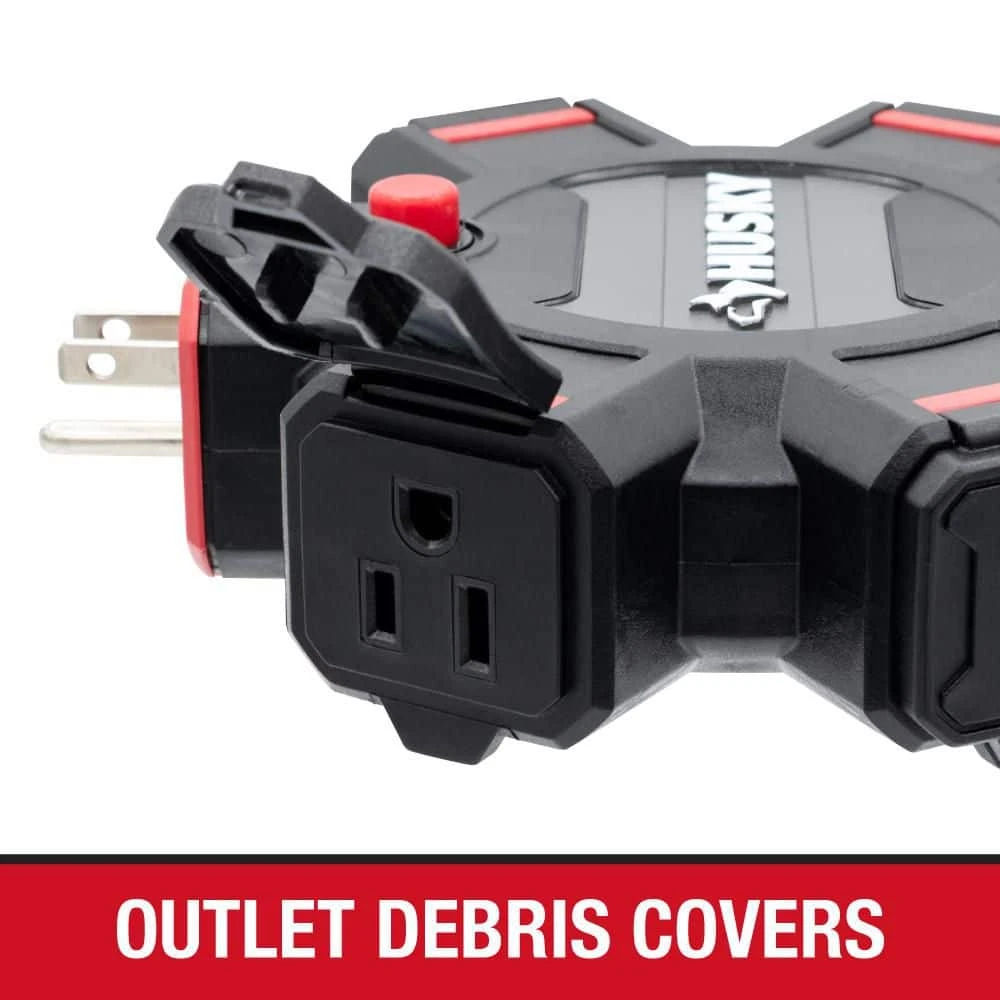Husky 5-Outlet Extension Cord Adapter 7 Husky 5-Outlet Extension Cord Adapter - Image 7