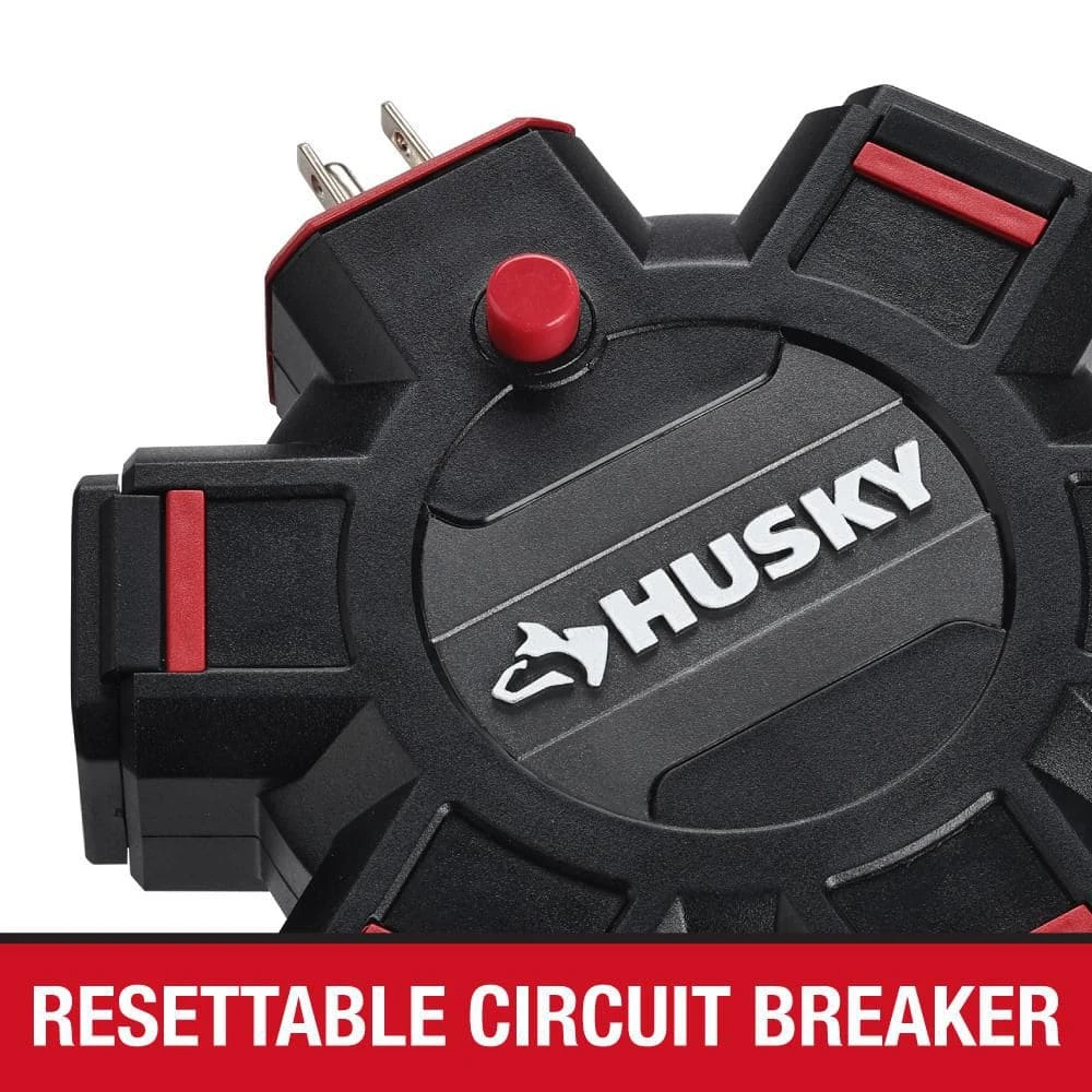 Husky 5-Outlet Extension Cord Adapter 6 Husky 5-Outlet Extension Cord Adapter - Image 6