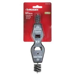 Husky 6-in-1 Inner-Outer Fitting Brush For 1/3 In. To 3/4 In Tubing -Husky Shop husky plumbing brushes 80 726 111 76 1000