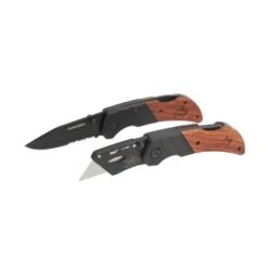 Husky 2.99 In. Chrome Wood Utility Knife