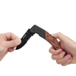 Husky 2.99 In. Chrome Wood Utility Knife -Husky Shop husky pocket knives 99809 fa 1000