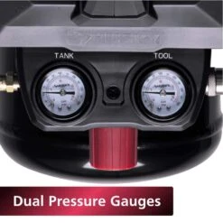 Husky 4 Gal. 175 PSI Electric Oil-Free High Performance Air Compressor With 25 Ft. Air Hose And 2-in-1 Brad Nailer/Stapler -Husky Shop husky portable air compressors 0200442a 44 1000