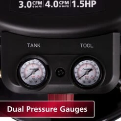 Husky 6 Gal. 175 PSI Electric Oil-Free High Performance Jobsite Pancake Air Compressor With Dual Gauges And 2-Quick Couplers 20 Husky 6 Gal. 175 PSI Electric Oil-Free High Performance Jobsite Pancake Air Compressor With Dual Gauges And 2-Quick Couplers -Husky Shop husky portable air compressors 0210646 44 1000