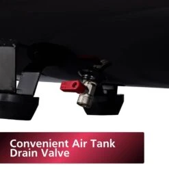 Husky 8 Gal. 150 PSI Portable Electric Oil-Free Horizontal Hotdog Air Compressor With Rubber Wheels And 1-Quick Coupler -Husky Shop husky portable air compressors 0300816 fa 1000