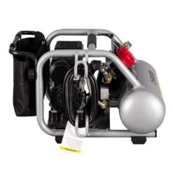 Husky 1 Gal. 135 PSI Portable Electric Oil-Free Quiet Jobsite Air Compressor With Dual Pressure Gauges And 1-Quick Coupler 15 Husky 1 Gal. 135 PSI Portable Electric Oil-Free Quiet Jobsite Air Compressor With Dual Pressure Gauges And 1-Quick Coupler -Husky Shop husky portable air compressors 3300113 40 1000