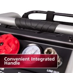 Husky 1 Gal. 135 PSI Portable Electric Oil-Free Quiet Jobsite Air Compressor With Dual Pressure Gauges And 1-Quick Coupler 20 Husky 1 Gal. 135 PSI Portable Electric Oil-Free Quiet Jobsite Air Compressor With Dual Pressure Gauges And 1-Quick Coupler -Husky Shop husky portable air compressors 3300113 4f 1000