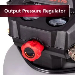 Husky 6 Gal. 150 PSI Portable Electric Oil-Free Quiet Jobsite Pancake Air Compressor With Aluminum Tank And 2-Quick Couplers -Husky Shop husky portable air compressors 3310643 1f 1000