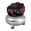 Husky 6 Gal. 150 PSI Portable Electric Oil-Free Quiet Jobsite Pancake Air Compressor With Aluminum Tank And 2-Quick Couplers -Husky Shop husky portable air compressors 3310643 64 1000