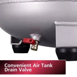 Husky 6 Gal. 150 PSI Portable Electric Oil-Free Quiet Jobsite Pancake Air Compressor With Aluminum Tank And 2-Quick Couplers -Husky Shop husky portable air compressors 3310643 fa 1000