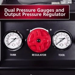 Husky 4.5 Gal. 175 PSI Portable Electric Oil-Free Quiet Twin Stack Jobsite Air Compressor W/Rubber Wheels And 2-Quick Couplers -Husky Shop husky portable air compressors 3320445 1f 1000