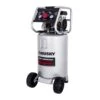 Husky 20 Gal.165 PSI Vertical Electric Oil-Free Quiet Auto/Workshop Air Compressor With Dual Gauges And 2-Quick Couplers -Husky Shop husky portable air compressors 3332013 64 1000