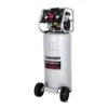 Husky 27 Gal.165 PSI Vertical Electric Oil-Free Quiet Auto/Workshop Air Compressor With Dual Gauges And 2-Quick Couplers -Husky Shop husky portable air compressors 3332741 64 1000