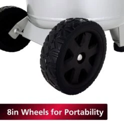 Husky 27 Gal.165 PSI Vertical Electric Oil-Free Quiet Auto/Workshop Air Compressor With Dual Gauges And 2-Quick Couplers 24 Husky 27 Gal.165 PSI Vertical Electric Oil-Free Quiet Auto/Workshop Air Compressor With Dual Gauges And 2-Quick Couplers -Husky Shop husky portable air compressors 3332741 76 1000