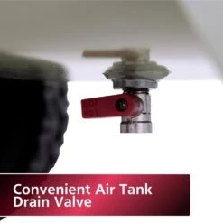 Husky 27 Gal.165 PSI Vertical Electric Oil-Free Quiet Auto/Workshop Air Compressor With Dual Gauges And 2-Quick Couplers 23 Husky 27 Gal.165 PSI Vertical Electric Oil-Free Quiet Auto/Workshop Air Compressor With Dual Gauges And 2-Quick Couplers -Husky Shop husky portable air compressors 3332741 fa 1000