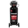 Husky 20 Gal. 200 PSI Oil Free Portable Vertical Electric Air Compressor -Husky Shop husky portable air compressors c202h 64 1000