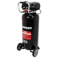 Husky 20 Gal. 200 PSI Oil Free Portable Vertical Electric Air Compressor -Husky Shop husky portable air compressors c202h c3 1000